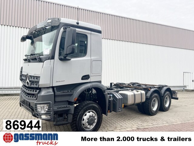 Mercedes-Benz Arocs 3340/46 A 6x6, Grounder - الشاسيه شاحنة: صور 1 Mercedes-Benz Arocs 3340/46 A 6x6, Grounder - الشاسيه شاحنة: صور 1