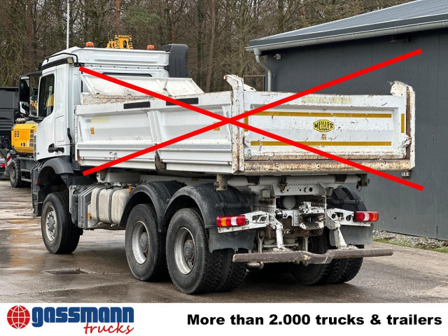 Mercedes-Benz Arocs 3351 AK 6x6, Grounder - الشاسيه شاحنة: صور 3 Mercedes-Benz Arocs 3351 AK 6x6, Grounder - الشاسيه شاحنة: صور 3