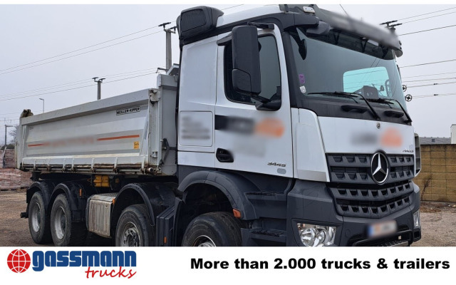Mercedes-Benz Arocs 3445 K 8x4/4, Meiller Bordmatik links - قلابات: صور 2 Mercedes-Benz Arocs 3445 K 8x4/4, Meiller Bordmatik links - قلابات: صور 2