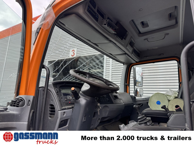 الشاسيه شاحنة, شاحنة كرين Mercedes-Benz Atego 1023 A 4x4, Einzelbereifung, Heckkran: صور 14