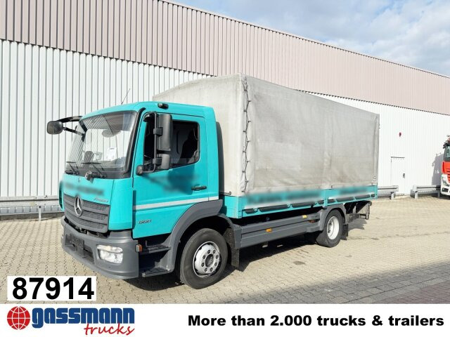 Mercedes-Benz Atego 1221 L 4x2 mit LBW BÄR - شاحنات مسطحة: صور 1 Mercedes-Benz Atego 1221 L 4x2 mit LBW BÄR - شاحنات مسطحة: صور 1