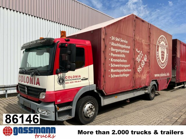Mercedes-Benz Atego 1223 L 4x2, Kompl. Zug, Lift- & - شاحنة نقل سيارات شاحنة: صور 1 Mercedes-Benz Atego 1223 L 4x2, Kompl. Zug, Lift- & - شاحنة نقل سيارات شاحنة: صور 1
