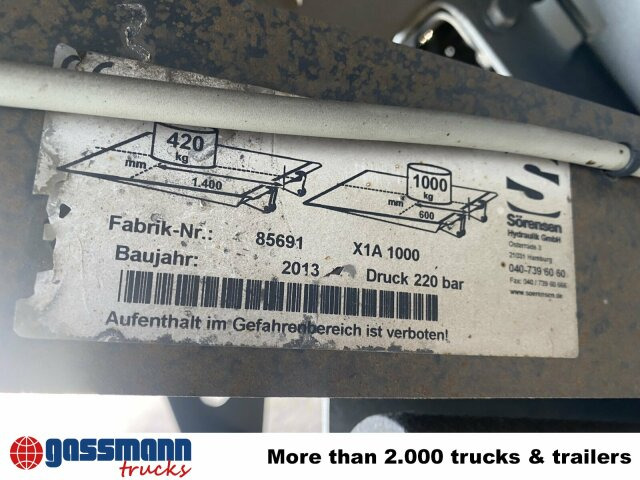 Mercedes-Benz Atego 816 4x2 mit Sörensen LBW - بصندوق مغلق شاحنة: صور 4 Mercedes-Benz Atego 816 4x2 mit Sörensen LBW - بصندوق مغلق شاحنة: صور 4