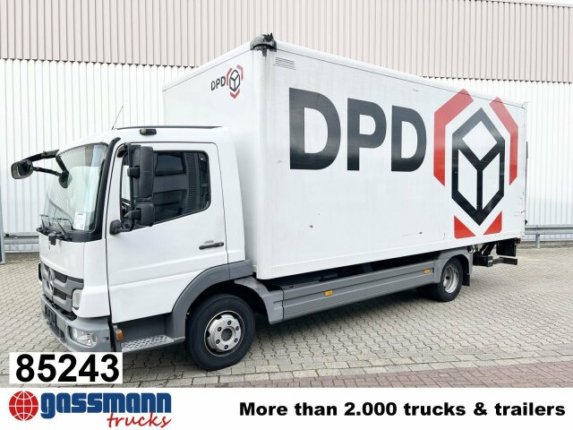 Mercedes-Benz Atego 816 L 4x2 mit LBW, 4x Vorhanden! - بصندوق مغلق شاحنة: صور 1 Mercedes-Benz Atego 816 L 4x2 mit LBW, 4x Vorhanden! - بصندوق مغلق شاحنة: صور 1