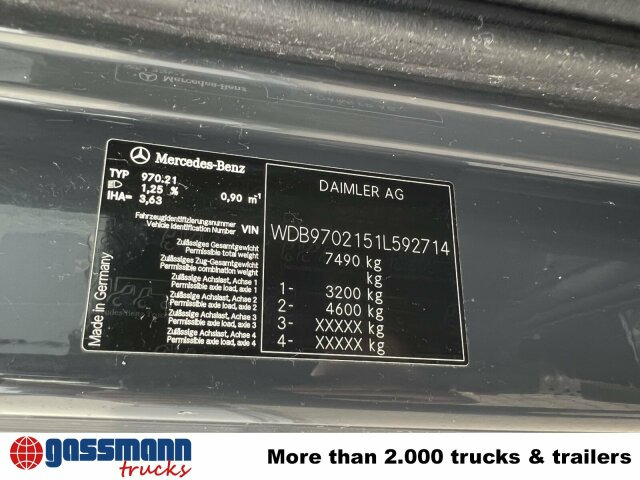 Mercedes-Benz Atego 816 L 4x2 mit LBW, 4x Vorhanden! - بصندوق مغلق شاحنة: صور 2 Mercedes-Benz Atego 816 L 4x2 mit LBW, 4x Vorhanden! - بصندوق مغلق شاحنة: صور 2