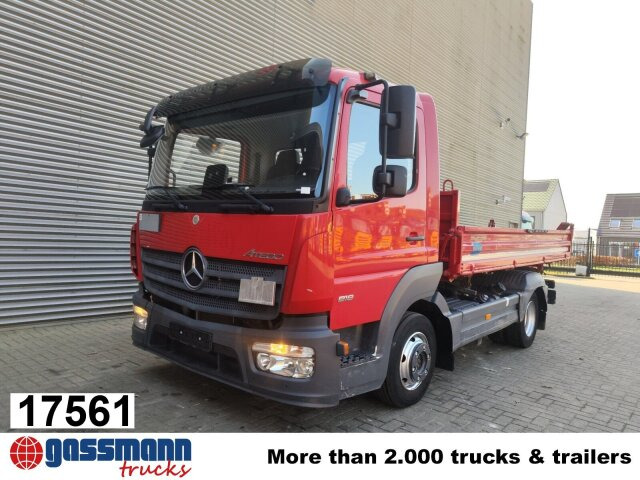 Mercedes-Benz Atego 818 K 4x2, Meiller-Kipper, 2 x AHK - قلابات: صور 1 Mercedes-Benz Atego 818 K 4x2, Meiller-Kipper, 2 x AHK - قلابات: صور 1