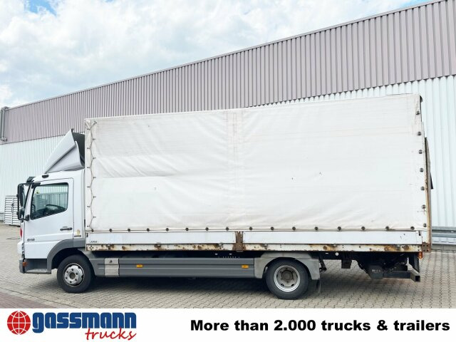 شاحنات مسطحة Mercedes-Benz Atego 818 L 4x2 mit LBW BÄR: صور 15