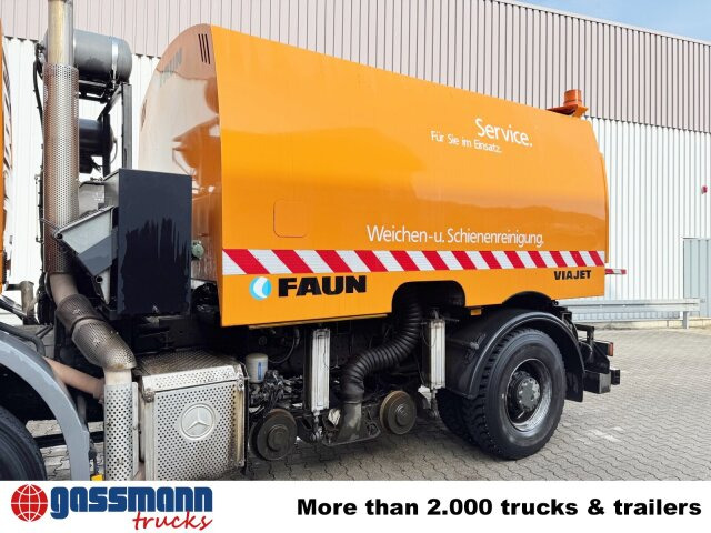Mercedes-Benz Axor 1829 4x2, Zweiweg Z200, Kehrmaschine Faun - سياره كنس شوارع: صور 2 Mercedes-Benz Axor 1829 4x2, Zweiweg Z200, Kehrmaschine Faun - سياره كنس شوارع: صور 2