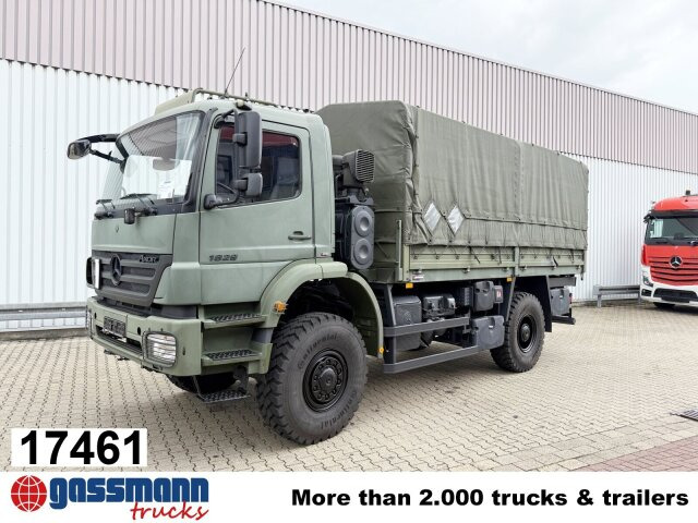 Mercedes-Benz Axor 1829 A 4x4, Ex- - شاحنات مسطحة: صور 1 Mercedes-Benz Axor 1829 A 4x4, Ex- - شاحنات مسطحة: صور 1