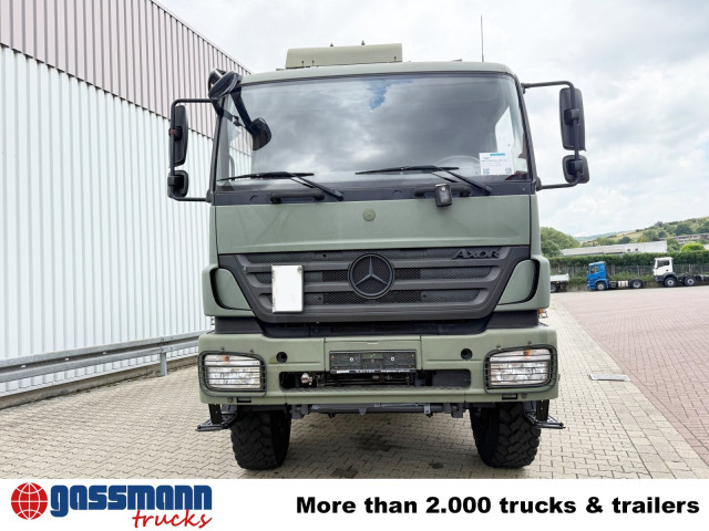 شاحنات مسطحة Mercedes-Benz Axor 1829 A 4x4, Ex-: صور 8