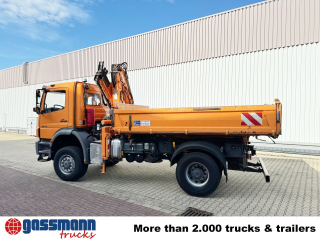 Mercedes-Benz Axor 1833 AK 4x4, Winterdienstausstattung, Kran - قلابات, شاحنة كرين: صور 2 Mercedes-Benz Axor 1833 AK 4x4, Winterdienstausstattung, Kran - قلابات, شاحنة كرين: صور 2