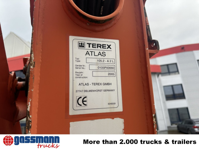 Mercedes-Benz Axor 1833 AK 4x4 mit Heckkran Atlas 105.2-A2L - قلابات, شاحنة كرين: صور 2 Mercedes-Benz Axor 1833 AK 4x4 mit Heckkran Atlas 105.2-A2L - قلابات, شاحنة كرين: صور 2