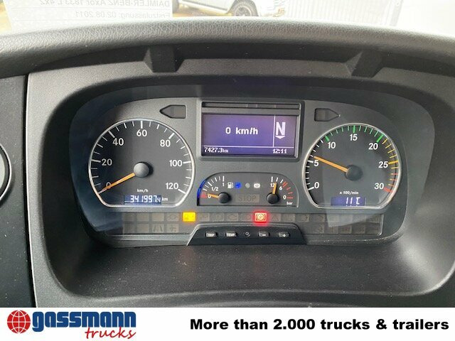 Mercedes-Benz Axor 1833 L 4x2 mit Heckkran Hiab XS 133 K-2 - شاحنات مسطحة, شاحنة كرين: صور 4 Mercedes-Benz Axor 1833 L 4x2 mit Heckkran Hiab XS 133 K-2 - شاحنات مسطحة, شاحنة كرين: صور 4