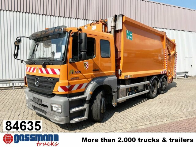 Mercedes-Benz Axor 2529 L 6x2, Lenkachse, HN-Cityloader, - شاحنة القمامة: صور 1 Mercedes-Benz Axor 2529 L 6x2, Lenkachse, HN-Cityloader, - شاحنة القمامة: صور 1