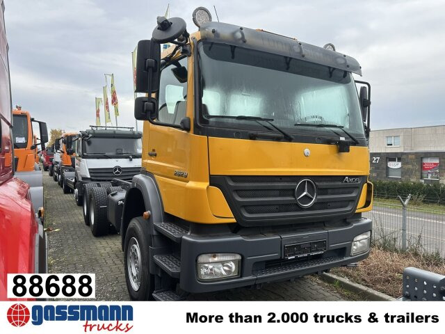 Mercedes-Benz Axor 2629 K 6x4, PTO, Steel, Manual, 6-Zylinder - الشاسيه شاحنة: صور 1 Mercedes-Benz Axor 2629 K 6x4, PTO, Steel, Manual, 6-Zylinder - الشاسيه شاحنة: صور 1