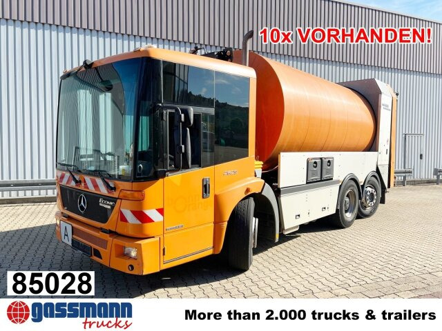 Mercedes-Benz Econic 2629 L/NLA 6x2/4, EEV, Lenkachse, FAUN - شاحنة القمامة: صور 1 Mercedes-Benz Econic 2629 L/NLA 6x2/4, EEV, Lenkachse, FAUN - شاحنة القمامة: صور 1