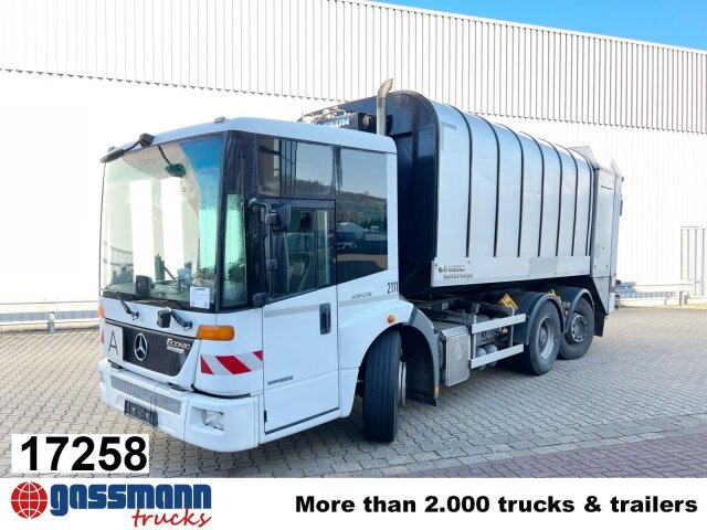 Mercedes-Benz Econic 2629 LL 6x2/4 NLA, EEV, Lenkachse, FAUN - شاحنة القمامة: صور 1 Mercedes-Benz Econic 2629 LL 6x2/4 NLA, EEV, Lenkachse, FAUN - شاحنة القمامة: صور 1