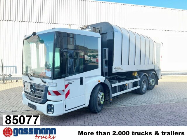 Mercedes-Benz Econic 2635 LL 6x2/4 NLA, Lenkachse, FAUN - شاحنة القمامة: صور 1 Mercedes-Benz Econic 2635 LL 6x2/4 NLA, Lenkachse, FAUN - شاحنة القمامة: صور 1