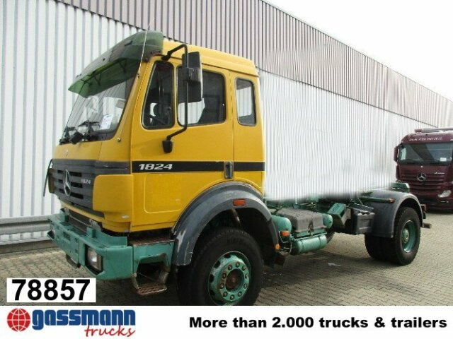 Mercedes-Benz SK 1824 AK 4x4 Chassis - الشاسيه شاحنة: صور 1 Mercedes-Benz SK 1824 AK 4x4 Chassis - الشاسيه شاحنة: صور 1
