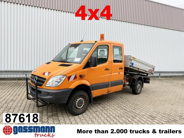 Mercedes-Benz Sprinter 313 CDI 4x4 Doka, Kipper, AT-Motor! - الشاحنات الصغيرة المسطحة, الشاحنات الصغيرة كابينة مزدوجة: صور 1 Mercedes-Benz Sprinter 313 CDI 4x4 Doka, Kipper, AT-Motor! - الشاحنات الصغيرة المسطحة, الشاحنات الصغيرة كابينة مزدوجة: صور 1
