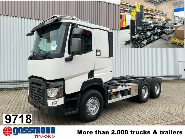 Renault C 520 6x4, Retarder, Nebenantrieb - شاحنة ذات الخطاف: صور 1 Renault C 520 6x4, Retarder, Nebenantrieb - شاحنة ذات الخطاف: صور 1