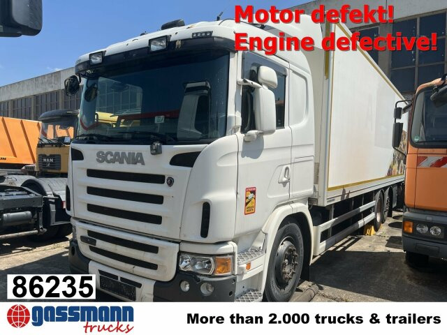 Scania G420 6x2, Liftachse, Hiab LBW, Motor defekt! - بصندوق مغلق شاحنة: صور 1 Scania G420 6x2, Liftachse, Hiab LBW, Motor defekt! - بصندوق مغلق شاحنة: صور 1