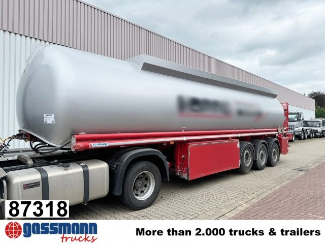 Schrader Z-STA 24-42.7/4, 4 Kammern, ca. 42700l, 2x - نصف مقطورة صهريج: صور 1 Schrader Z-STA 24-42.7/4, 4 Kammern, ca. 42700l, 2x - نصف مقطورة صهريج: صور 1