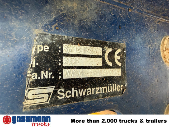 Schwarzmüller HKS 3/E-S1, Liftachse, Stahlmulde, ca. 25m³ - قلابة نصف مقطورة: صور 2 Schwarzmüller HKS 3/E-S1, Liftachse, Stahlmulde, ca. 25m³ - قلابة نصف مقطورة: صور 2