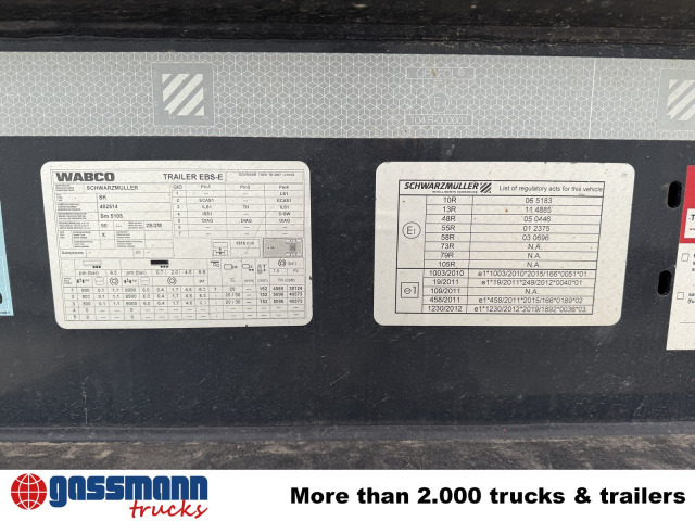 Schwarzmüller K-Serie Kippauflieger, Hardoxmulde ca. 24/26m³, - قلابة نصف مقطورة: صور 5 Schwarzmüller K-Serie Kippauflieger, Hardoxmulde ca. 24/26m³, - قلابة نصف مقطورة: صور 5