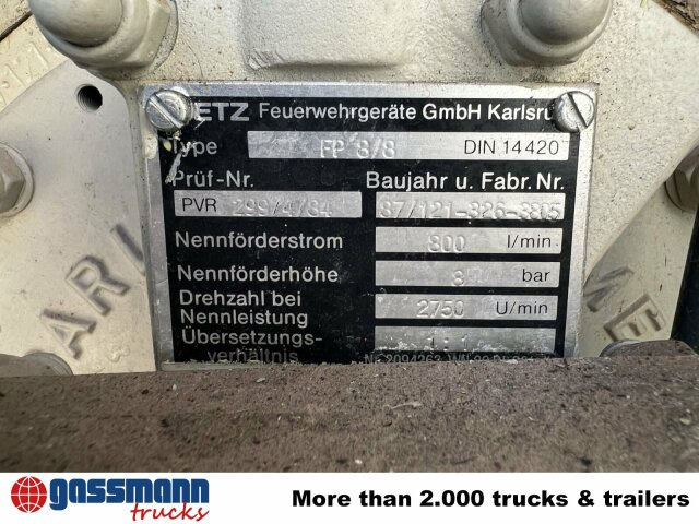 Unimog U 1300 L 435/11 4x4, -Feuerwehr - المطافئ: صور 2 Unimog U 1300 L 435/11 4x4, -Feuerwehr - المطافئ: صور 2