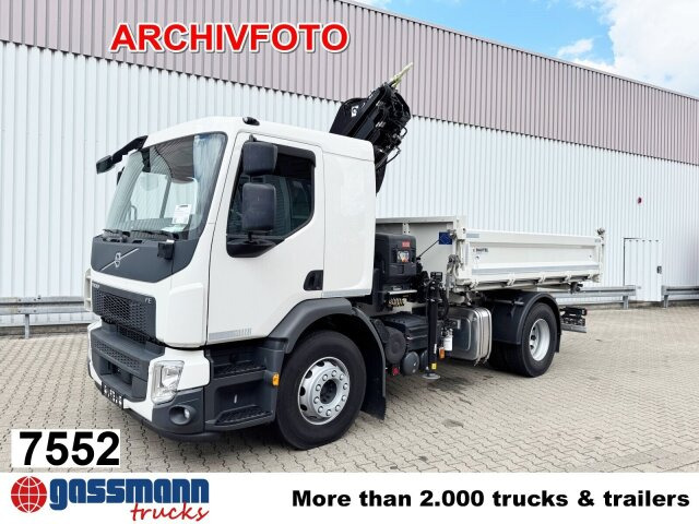 Volvo FL 280 4x4 mit 10-13 m/t Kran - قلابات, شاحنة كرين: صور 1 Volvo FL 280 4x4 mit 10-13 m/t Kran - قلابات, شاحنة كرين: صور 1