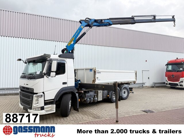 Volvo FM 460 6x2, Lenk-/Liftachse, Alu-Bordwände, - قلابات, شاحنة كرين: صور 1 Volvo FM 460 6x2, Lenk-/Liftachse, Alu-Bordwände, - قلابات, شاحنة كرين: صور 1