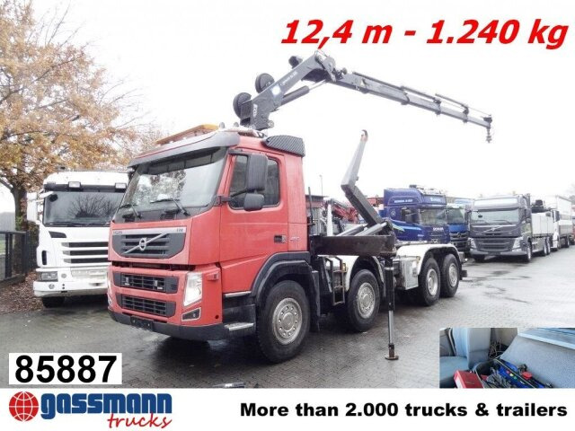 Volvo FM 460 8x2-6, Lenk-/Liftachse, Kran HMF 2020-K4, - شاحنة ذات الخطاف, شاحنة كرين: صور 1 Volvo FM 460 8x2-6, Lenk-/Liftachse, Kran HMF 2020-K4, - شاحنة ذات الخطاف, شاحنة كرين: صور 1