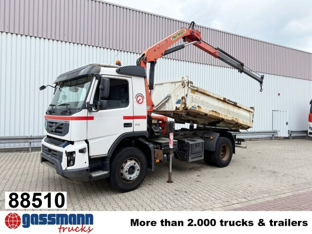 Volvo FMX 410 4x2 mit Kran Palfinger PK12000 - قلابات, شاحنة كرين: صور 1 Volvo FMX 410 4x2 mit Kran Palfinger PK12000 - قلابات, شاحنة كرين: صور 1