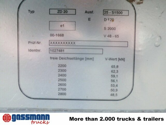 Zugdeichsel - الإطار/ الشاسيه: صور 2 Zugdeichsel - الإطار/ الشاسيه: صور 2