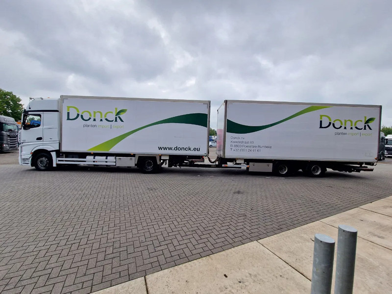Mercedes-Benz Actros 1942 4x2 - Box with Loadlift - Full air + Pacton Trailer Loadlift - Heating system - بصندوق مغلق شاحنة: صور 4 Mercedes-Benz Actros 1942 4x2 - Box with Loadlift - Full air + Pacton Trailer Loadlift - Heating system - بصندوق مغلق شاحنة: صور 4