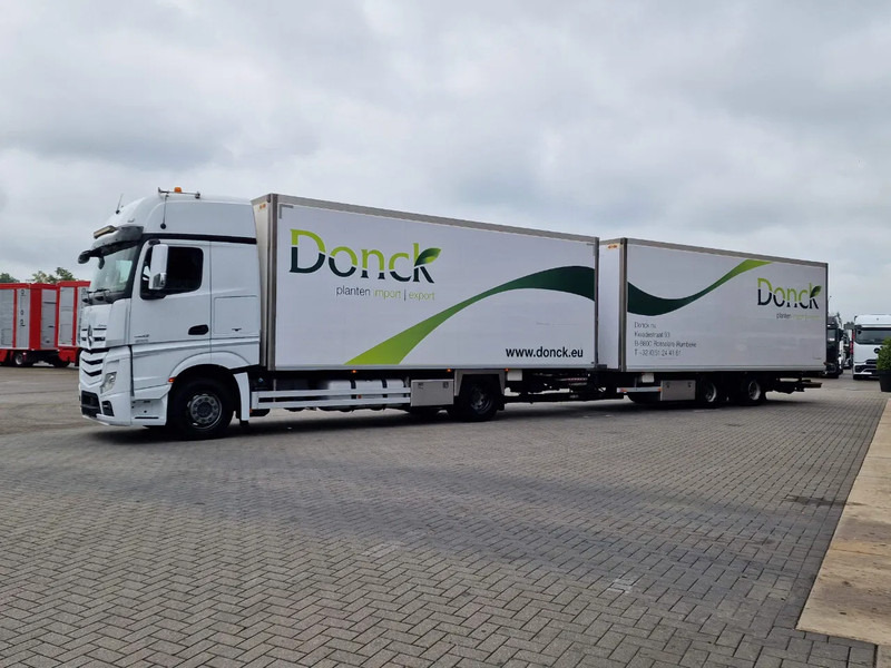 Mercedes-Benz Actros 1942 4x2 - Box with Loadlift - Full air + Pacton Trailer Loadlift - Heating system - بصندوق مغلق شاحنة: صور 3 Mercedes-Benz Actros 1942 4x2 - Box with Loadlift - Full air + Pacton Trailer Loadlift - Heating system - بصندوق مغلق شاحنة: صور 3