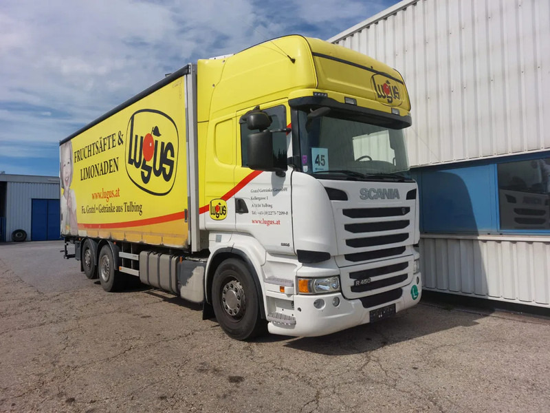 Scania R450 Topline 6x2*4 - Special alu curtains - 2.000 KG loadlift - Retarder - Full air - 4.90 WB - شاحنة ستارة: صور 1 Scania R450 Topline 6x2*4 - Special alu curtains - 2.000 KG loadlift - Retarder - Full air - 4.90 WB - شاحنة ستارة: صور 1
