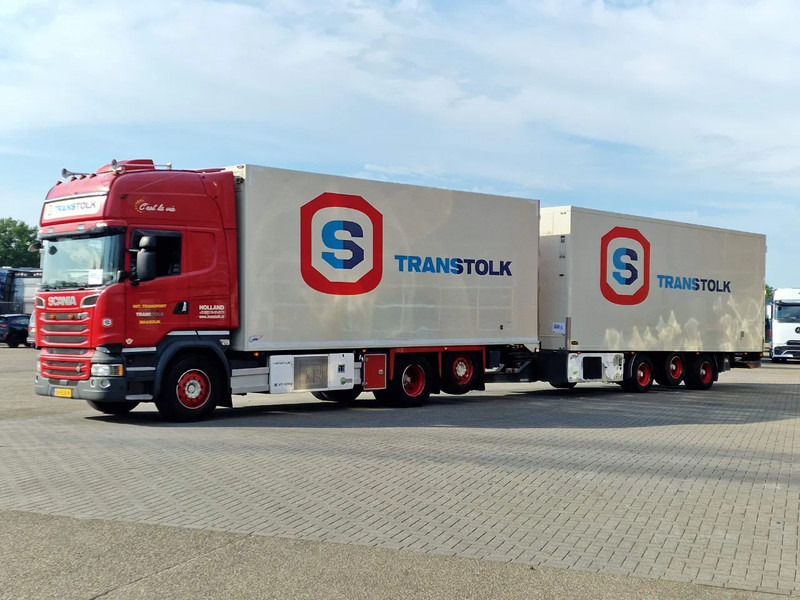 Scania R580 Topline 6x2*4 Frigo + Burg trailer - Retarder - Steering axle - Night clima - مبردة شاحنة: صور 3 Scania R580 Topline 6x2*4 Frigo + Burg trailer - Retarder - Steering axle - Night clima - مبردة شاحنة: صور 3