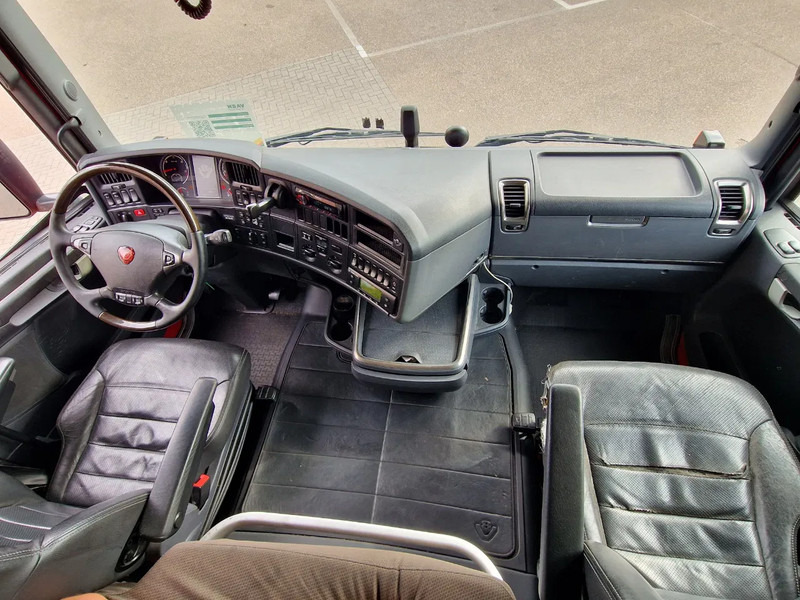مبردة شاحنة Scania R580 Topline 6x2*4 Frigo + Burg trailer - Retarder - Steering axle - Night clima: صور 11