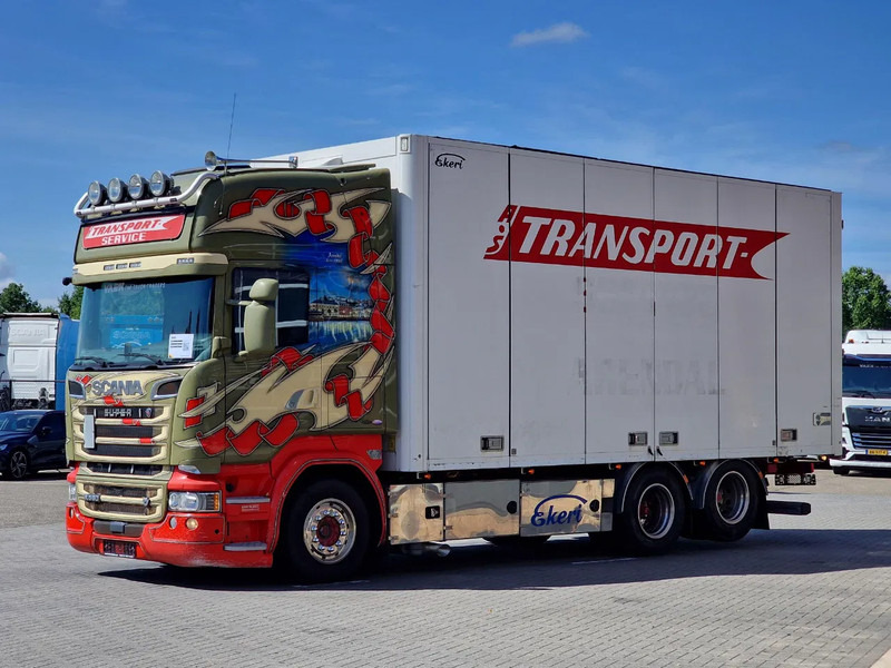 Scania R580 V8 Topline 6x2 - Box with sidedoors - Retarder - Full air - 4.55WB - بصندوق مغلق شاحنة: صور 3 Scania R580 V8 Topline 6x2 - Box with sidedoors - Retarder - Full air - 4.55WB - بصندوق مغلق شاحنة: صور 3