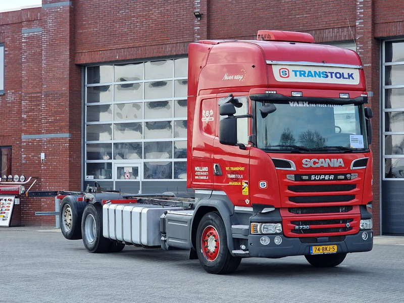 Scania R730 Topline 6x2*4 - Retarder - King of the Road - Night clima - Steering axle - Leather - الشاسيه شاحنة: صور 1 Scania R730 Topline 6x2*4 - Retarder - King of the Road - Night clima - Steering axle - Leather - الشاسيه شاحنة: صور 1