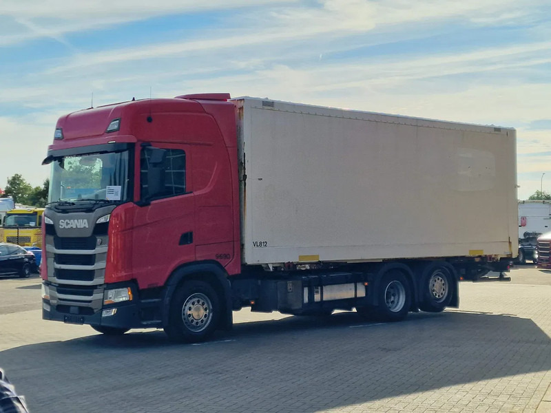 Scania S500 NGS Highline 6x2 - BDF - Full air - Loadlift - Box - Navi - Retarder - شاحنات الحاويات/ جسم علوي قابل للتغيير شاحنة: صور 3 Scania S500 NGS Highline 6x2 - BDF - Full air - Loadlift - Box - Navi - Retarder - شاحنات الحاويات/ جسم علوي قابل للتغيير شاحنة: صور 3