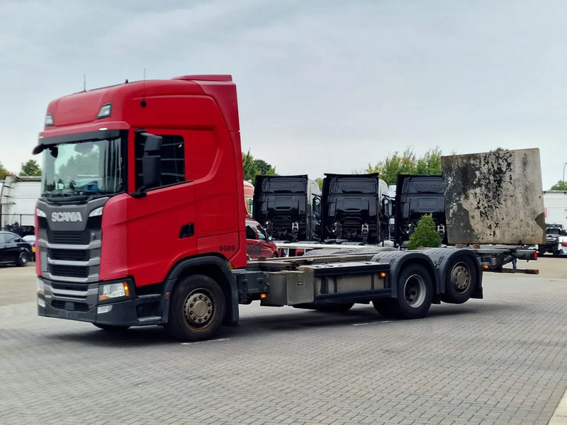 Scania S500 NGS Highline 6x2 - BDF - Full air - Loadlift - Navi - Retarder - شاحنات الحاويات/ جسم علوي قابل للتغيير شاحنة: صور 3 Scania S500 NGS Highline 6x2 - BDF - Full air - Loadlift - Navi - Retarder - شاحنات الحاويات/ جسم علوي قابل للتغيير شاحنة: صور 3