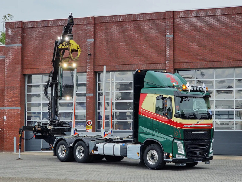 Volvo FH 13.540 6x4 - HIAB / Loglift F125Z 80 Crane - Krane - Grua year 2019 - شاحنة قطع الأشجار, شاحنة كرين: صور 1 Volvo FH 13.540 6x4 - HIAB / Loglift F125Z 80 Crane - Krane - Grua year 2019 - شاحنة قطع الأشجار, شاحنة كرين: صور 1