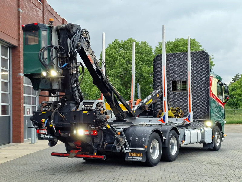 شاحنة قطع الأشجار, شاحنة كرين Volvo FH 13.540 6x4 - HIAB / Loglift F125Z 80 Crane - Krane - Grua year 2019: صور 9