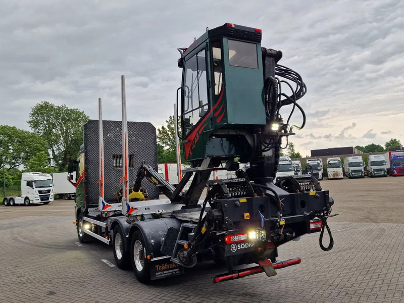 شاحنة قطع الأشجار, شاحنة كرين Volvo FH 13.540 6x4 - HIAB / Loglift F125Z 80 Crane - Krane - Grua year 2019: صور 7