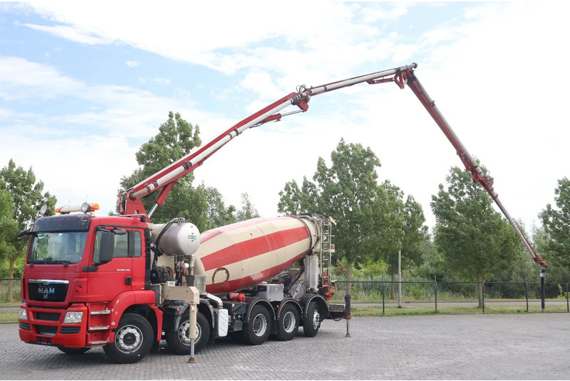 MAN TGS 50.440 | 10X4*6 | SARAKA 28 METER | 8M3 MIXER - مضخة خرسانة: صور 1 MAN TGS 50.440 | 10X4*6 | SARAKA 28 METER | 8M3 MIXER - مضخة خرسانة: صور 1
