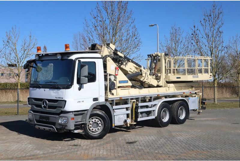 Mercedes-Benz Actros 2636 6X4 | TUNNEL PLATFORM | REMOTE DRIVING - شاحنة كرين: صور 5 Mercedes-Benz Actros 2636 6X4 | TUNNEL PLATFORM | REMOTE DRIVING - شاحنة كرين: صور 5
