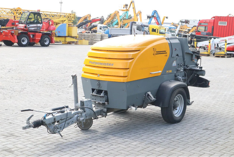 Putzmeister P718 TD | CONCRETE PUMP | LOW HOURS - مضخة خرسانة ثابتة: صور 4 Putzmeister P718 TD | CONCRETE PUMP | LOW HOURS - مضخة خرسانة ثابتة: صور 4